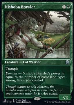 Dominaria United 434 Nishoba Brawler (Promo)