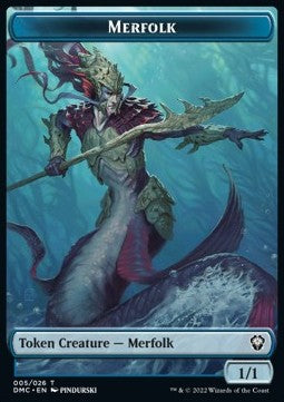 Merfolk 005/026 Dominaria United Token Token