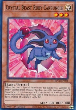 Crystal Beast Ruby Carbuncle (SDCB-EN001)