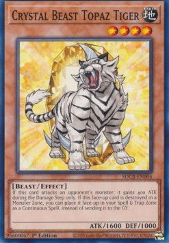 Crystal Beast Topaz Tiger (SDCB-EN004)