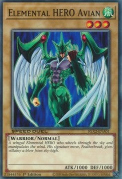 Elemental Hero Avian (SGX2-ENA01)