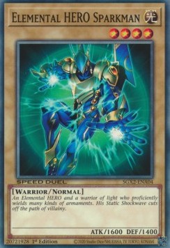 Elemental Hero Sparkman (SGX2-ENA04)