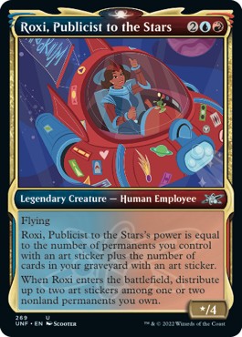 Unfinity 269/244 Roxi, Publicist to the Stars