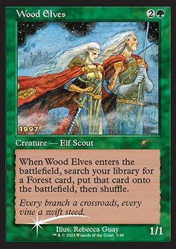 30th Anniversary Celebration 05/30 Wood Elves (Foil)