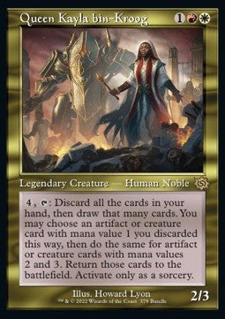 The Brothers' War 379 Queen Kayla bin-Kroog (Bundle Foil)