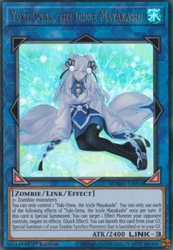 Yuki-Onna, The Icicle Mayakashi (Ultra Rare)(MAMA-EN014)