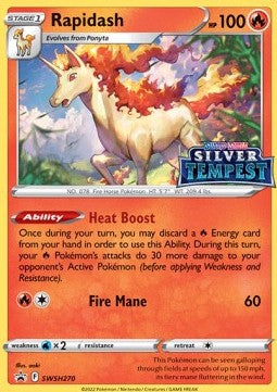 Sword & Shield Promo SWSH270 Rapidash (Holo)