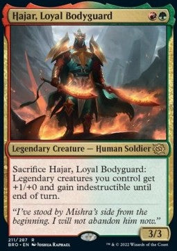 The Brothers' War 211/287 Hajar, Loyal Bodyguard