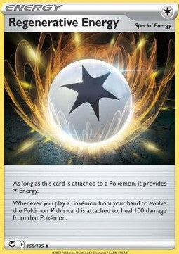 Silver Tempest 168/195 Regenerative Energy (Reverse Holo)