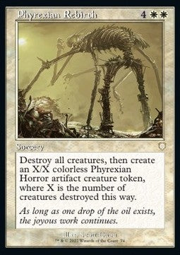 The Brothers' War Commander 074 Phyrexian Rebirth