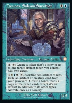 The Brothers' War Commander 03/36 Tawnos, Solemn Survivor (Foil)