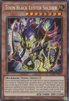 Toon Black Luster Soldier (Secret Rare)(BLCR-EN065)