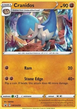 Sword & Shield Promo SWSH274 Cranidos (Holo)