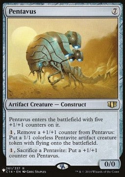 The List - Commander 2014 261/337 Pentavus