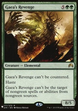 The List - Magic Origins 177/272 Gaea's Revenge