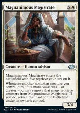 Jump-start 2022 007/051 Magnanimous Magistrate