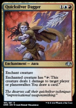 Dominaria Remastered 195/261 Quicsilver Dagger