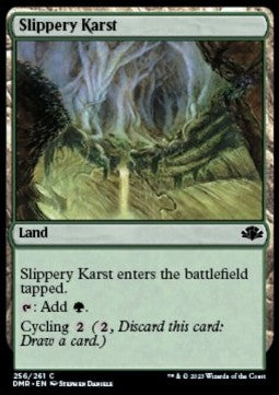 Dominaria Remastered 256 Slippery Karst