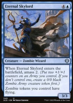 Starter Commander Deck 2022 049 Eternal Skylord