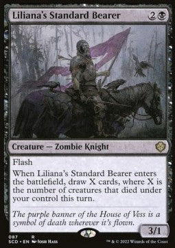 Starter Commander Deck 2022 087 Liliana's Standard Bearer