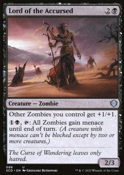 Starter Commander Deck 2022 088 Lord of the Accursed