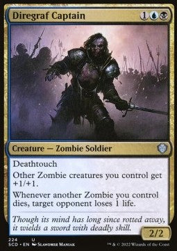 Starter Commander Deck 2022 224 Diregraf Captain