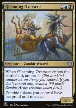 Starter Commander Deck 2022 229 Gleaming Overseer