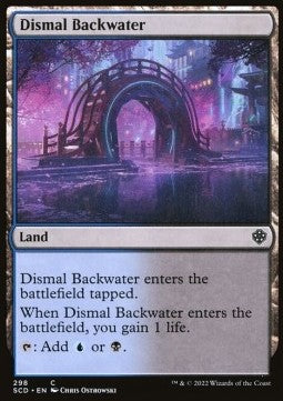 Starter Commander Deck 2022 298 Dismal Backwater