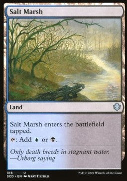 Starter Commander Deck 2022 316 Salt Marsh