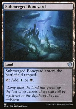 Starter Commander Deck 2022 321 Submerged Boneyard