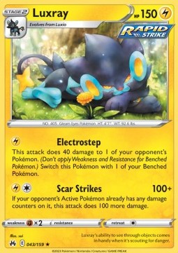 Crown Zenith 043/159 Luxray