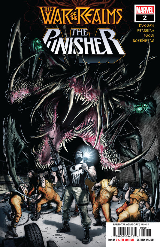 War of the Realms Punisher #2 Marvel Comics (2019)