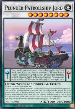 Plunder Patrollship Jord (Super Rare)(PHHY-EN041)