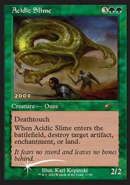 30th Anniversary Celebration 17/30 Acidic Slime (Foil)