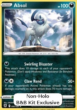 Astral Radiance 097/189 Absol (Non Holo Promo)