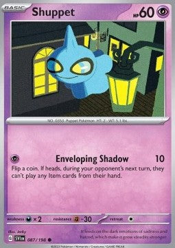 Scarlet & Violet 087/198 Shuppet (Reverse Holo)