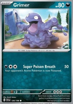 Scarlet & Violet 126/198 Grimer