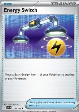 Scarlet & Violet 173/198 Energy Switch (Reverse Holo)