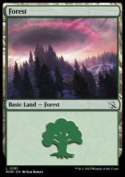 March of the Machine 0281 Forest (Foil)