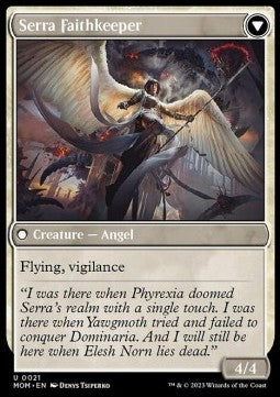 March of the Machine 0021 Invasion of Dominaria/Serra Faithkeeper