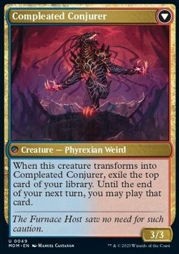 March of the Machine 0049 Captive Weird/Completed Conjurer (Foil)