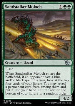 March of the Machine 0203 Sandstalker Moloch