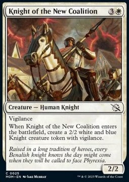 March of the Machine 0025 Knight of the New Coalition (Foil)