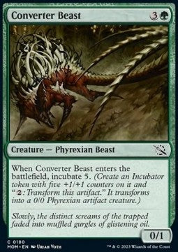 March of the Machine 0180 Converter Beast (Foil)