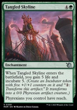 March of the Machine 0209 Tangled Skyline (Foil)