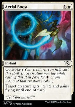 March of the Machine 0002 Aerial Boost (Foil)