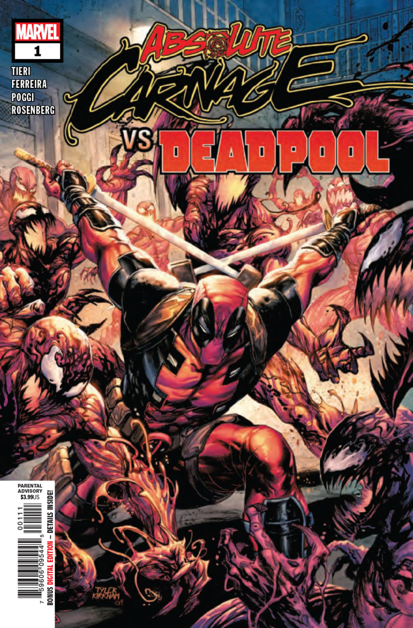 Absolute Carnage Vs. Deadpool #1 Marvel Comics (2019)