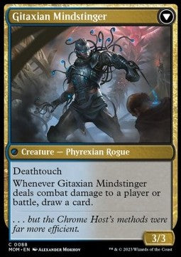 March of the Machine 0088 Aetherblade Agent/Gitaxian Mindstinger (Foil)