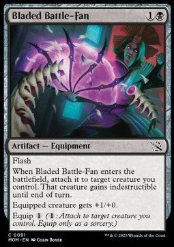 March of the Machine 0091 Bladed Battle-Fan (Foil)