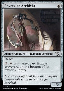 March of the Machine 0262 Phyrexian Archivist